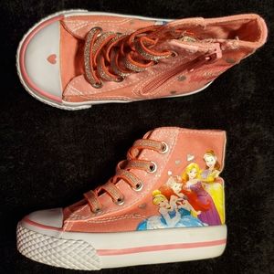Disney Princess Toddler High Top Sneakers